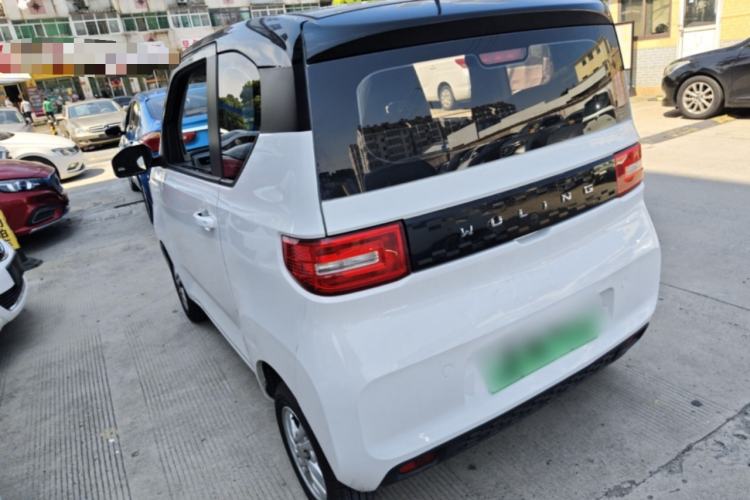 Used Wuling Hongguang MINIEV 2020 Enjoyment Model Lithium Iron Phosphate Rear Left 45 Deg
