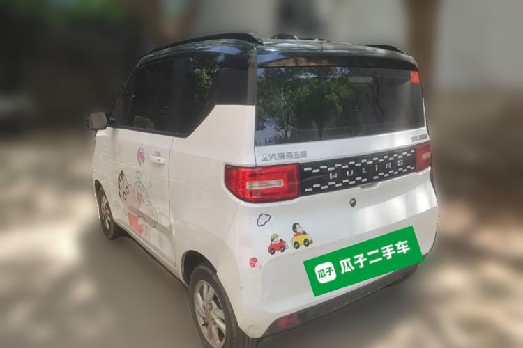 Used Wuling Hongguang MINIEV 2020 Enjoyment Model Lithium Iron Phosphate Rear Left 45 Deg