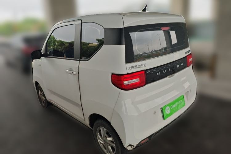 Used Wuling Hongguang MINIEV 2020 Enjoyment Model Lithium Iron Phosphate Rear Left 45 Deg