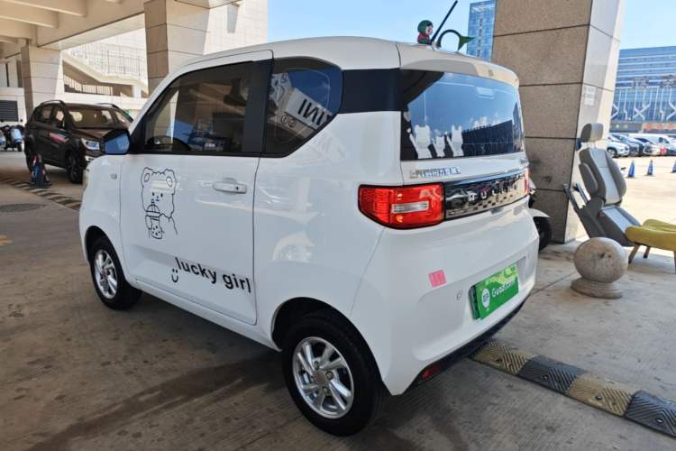 Used Wuling Hongguang MINIEV 2020 Zizai Version Lithium-NMC Rear Left 45 Deg