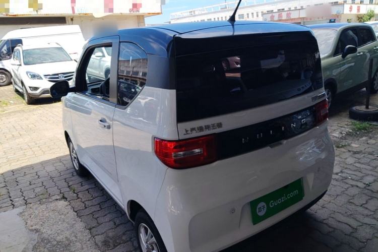 Used Wuling Hongguang MINIEV 2020 Enjoyment Model Lithium Iron Phosphate Rear Left 45 Deg