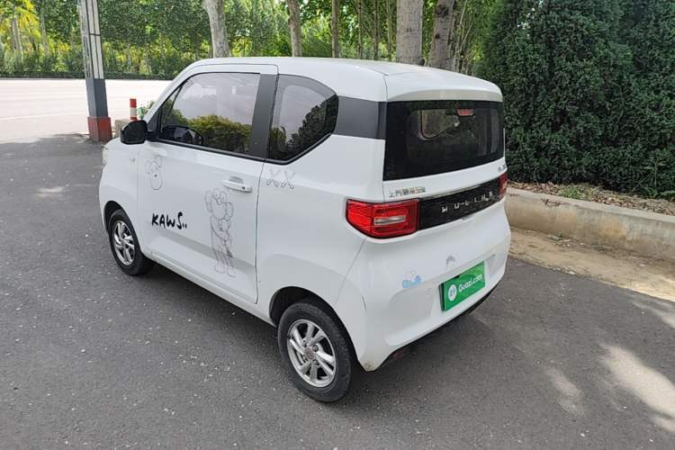 Used Wuling Hongguang MINIEV 2020 Freedom Version Lithium Iron Phosphate Rear Left 45 Deg