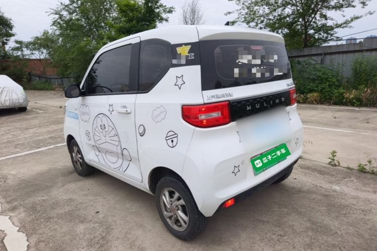 Used Wuling Hongguang MINIEV 2020 Freedom Version Lithium Iron Phosphate Rear Left 45 Deg