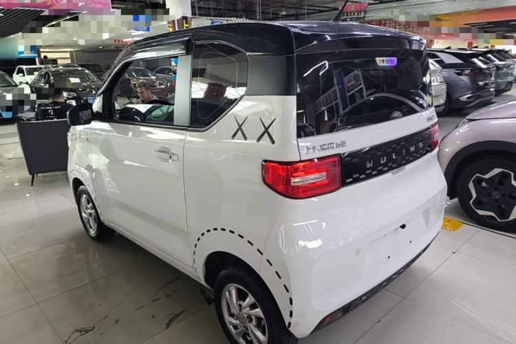 Used Wuling Hongguang MINIEV 2020 Enjoyment Model Lithium Iron Phosphate Rear Left 45 Deg