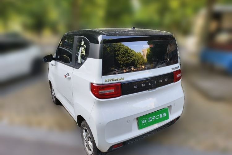Used Wuling Hongguang MINIEV 2020 Enjoyment Model Lithium Iron Phosphate Rear Left 45 Deg