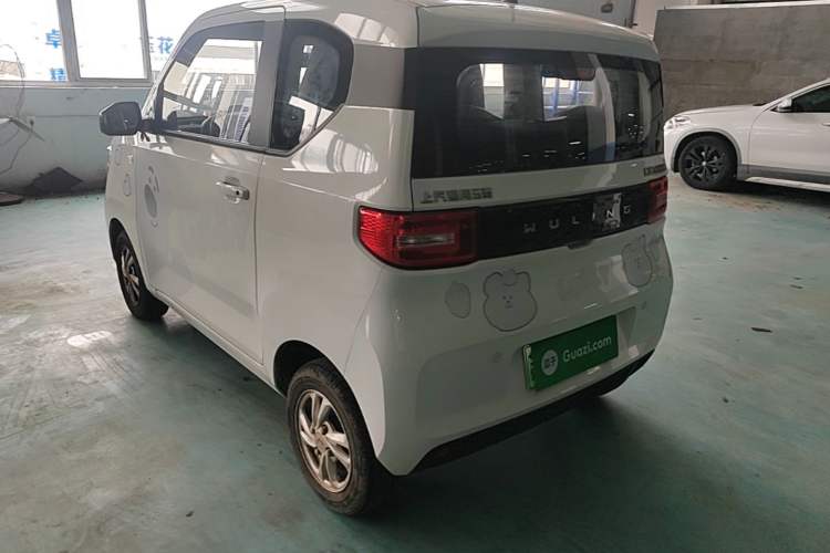 Used Wuling Hongguang MINIEV 2020 Enjoyment Model Lithium Iron Phosphate Rear Left 45 Deg