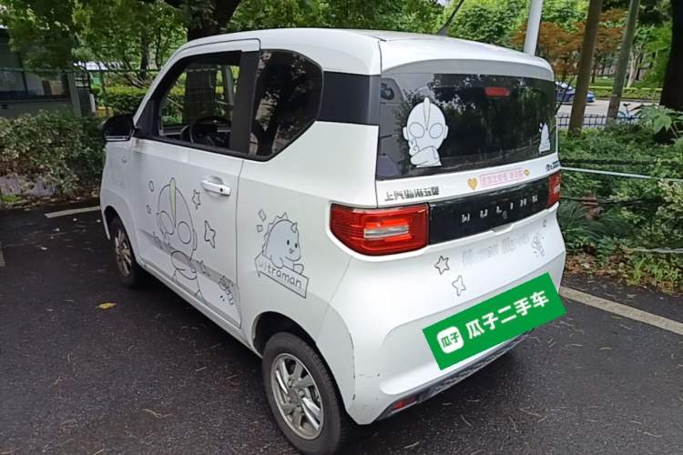Used Wuling Hongguang MINIEV 2020 Zizai Version Lithium-NMC Rear Left 45 Deg
