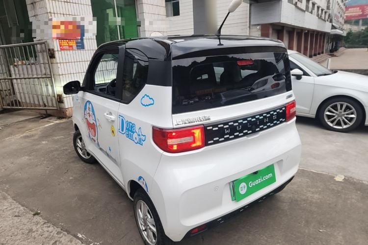 Used Wuling Hongguang MINIEV 2020 Enjoyment Model Lithium Iron Phosphate Rear Left 45 Deg