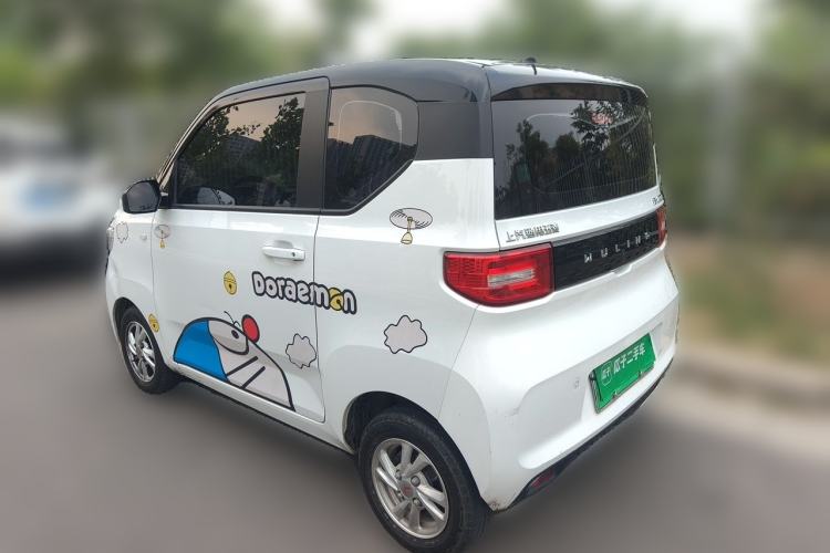 Used Wuling Hongguang MINIEV 2020 Enjoyment Model Lithium Iron Phosphate Rear Left 45 Deg