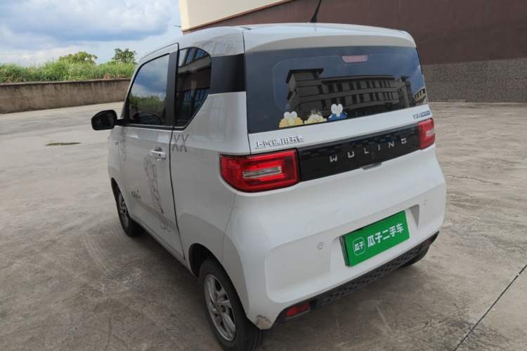 Used Wuling Hongguang MINIEV 2020 Freedom Version Lithium Iron Phosphate Rear Left 45 Deg