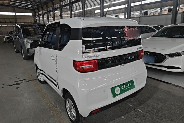 Used Wuling Hongguang MINIEV 2020 Enjoyment Model Lithium Iron Phosphate Rear Left 45 Deg
