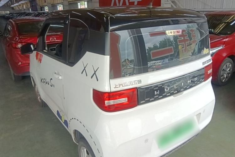 Used Wuling Hongguang MINIEV 2020 Enjoyment Model Lithium Iron Phosphate Rear Left 45 Deg