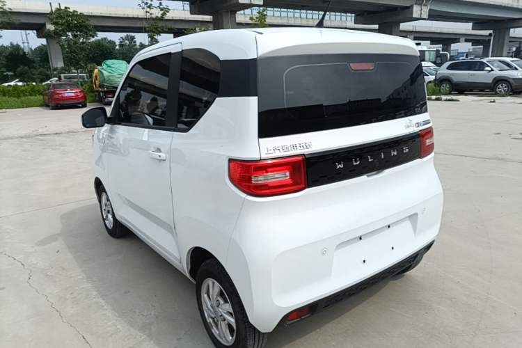 Used Wuling Hongguang MINIEV 2020 Enjoyment Model Lithium Iron Phosphate Rear Left 45 Deg