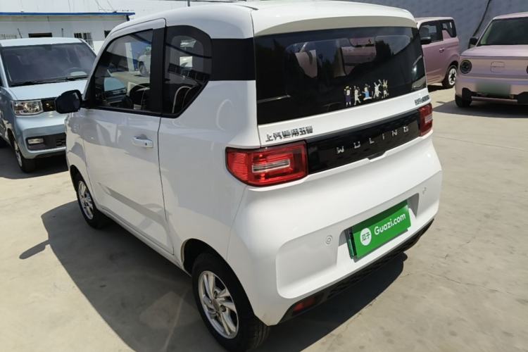 Used Wuling Hongguang MINIEV 2020 Enjoyment Model Lithium Iron Phosphate Rear Left 45 Deg