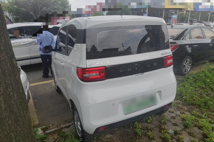 Used Wuling Hongguang MINIEV 2020 Zizai Version Lithium-NMC Rear Left 45 Deg