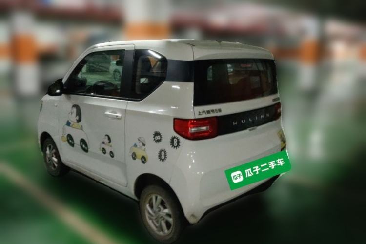 Used Wuling Hongguang MINIEV 2020 Freedom Version Lithium Iron Phosphate Rear Left 45 Deg