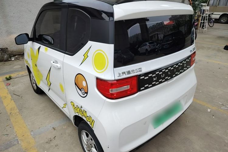 Used Wuling Hongguang MINIEV 2020 Freedom Version Lithium Iron Phosphate Rear Left 45 Deg