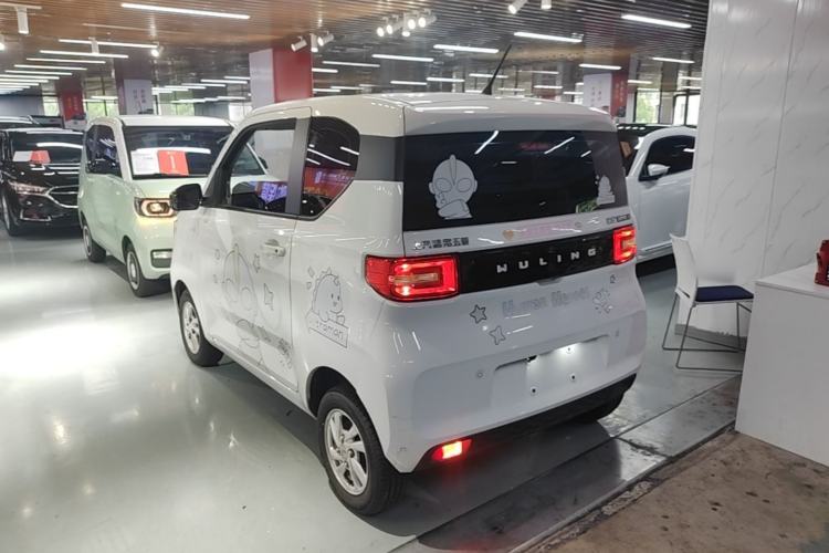 Used Wuling Hongguang MINIEV 2020 Zizai Version Lithium-NMC Rear Left 45 Deg