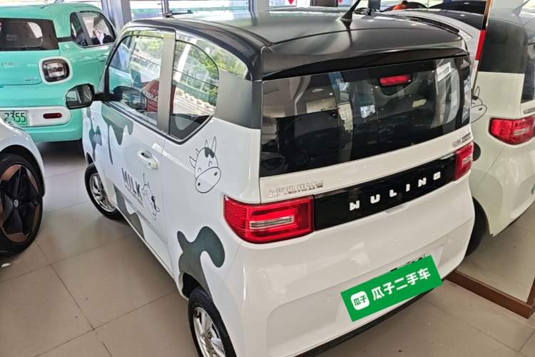 Used Wuling Hongguang MINIEV 2020 Enjoyment Model Lithium Iron Phosphate Rear Left 45 Deg