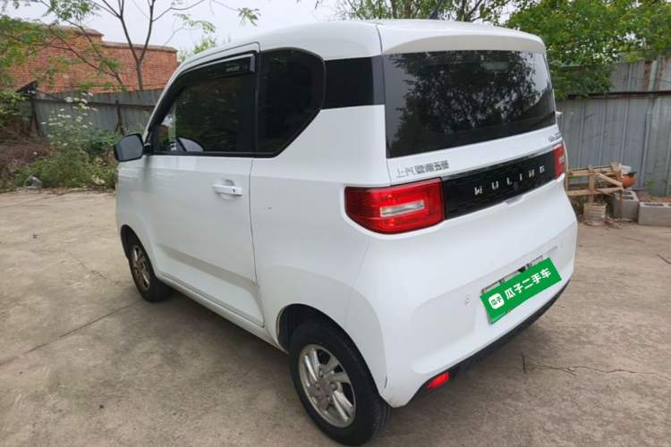 Used Wuling Hongguang MINIEV 2020 Freedom Version Lithium Iron Phosphate Rear Left 45 Deg