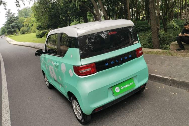 Used Wuling Hongguang MINIEV 2020 Enjoy Edition Lithium-Ion Battery Rear Left 45 Deg