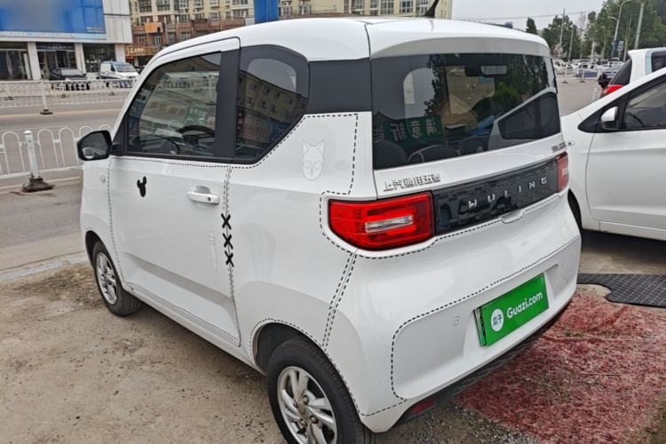 Used Wuling Hongguang MINIEV 2020 Zizai Version Lithium-NMC Rear Left 45 Deg