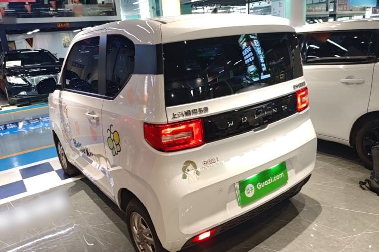 Used Wuling Hongguang MINIEV 2020 Freedom Version Lithium Iron Phosphate Rear Left 45 Deg
