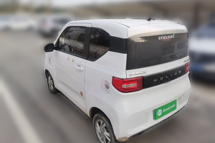 Used Wuling Hongguang MINIEV 2020 Enjoyment Model Lithium Iron Phosphate Rear Left 45 Deg