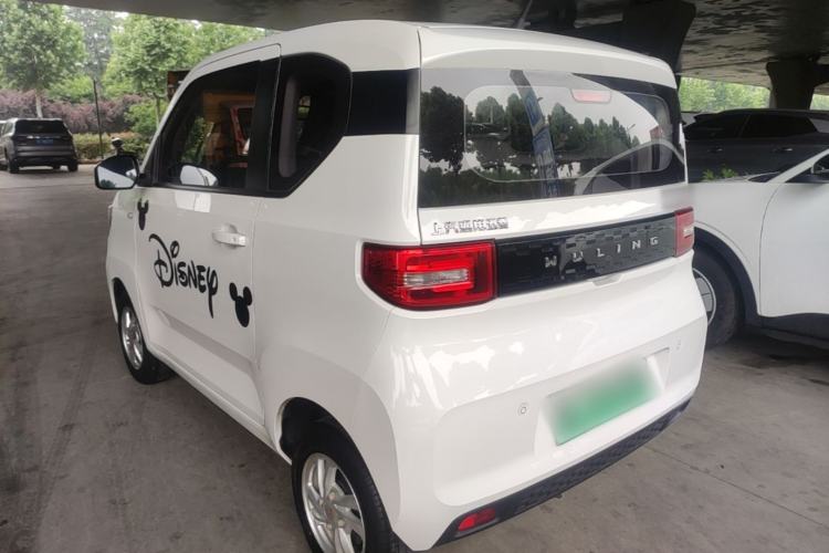 Used Wuling Hongguang MINIEV 2020 Enjoyment Model Lithium Iron Phosphate Rear Left 45 Deg