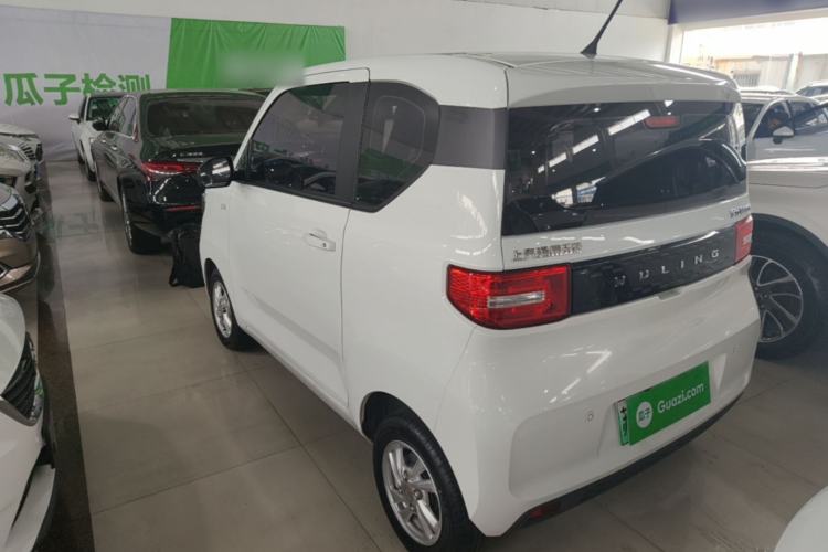 Used Wuling Hongguang MINIEV 2020 Enjoyment Model Lithium Iron Phosphate Rear Left 45 Deg