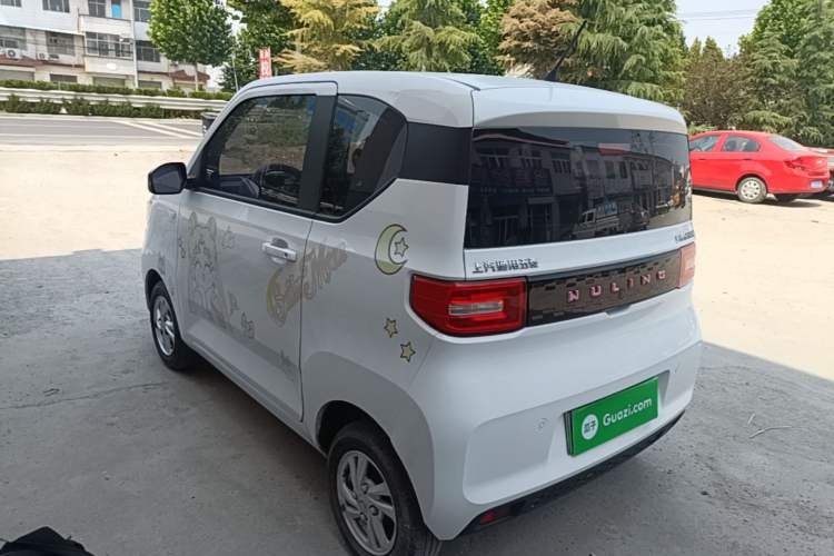 Used Wuling Hongguang MINIEV 2020 Freedom Version Lithium Iron Phosphate Rear Left 45 Deg