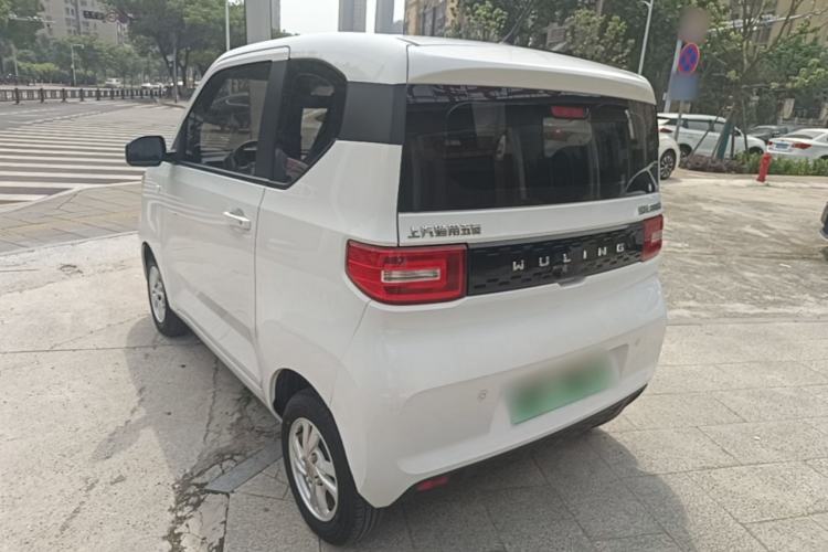 Used Wuling Hongguang MINIEV 2020 Enjoyment Model Lithium Iron Phosphate Rear Left 45 Deg