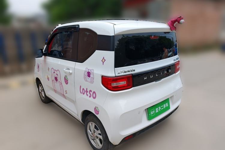 Used Wuling Hongguang MINIEV 2020 Enjoy Edition Lithium-Ion Battery Rear Left 45 Deg