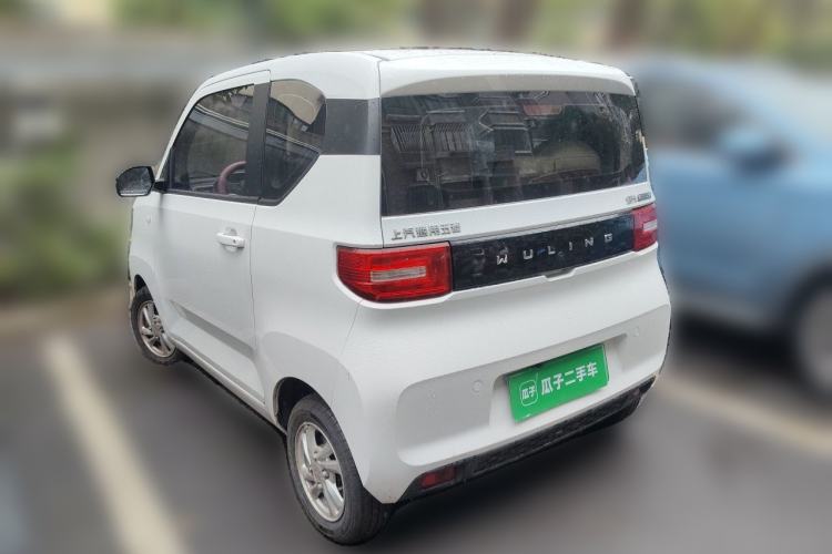 Used Wuling Hongguang MINIEV 2020 Enjoyment Model Lithium Iron Phosphate Rear Left 45 Deg