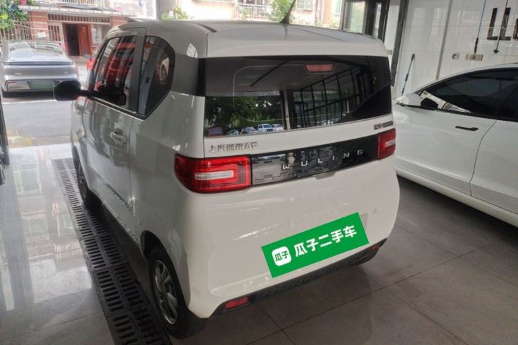 Used Wuling Hongguang MINIEV 2020 Enjoyment Model Lithium Iron Phosphate Rear Left 45 Deg