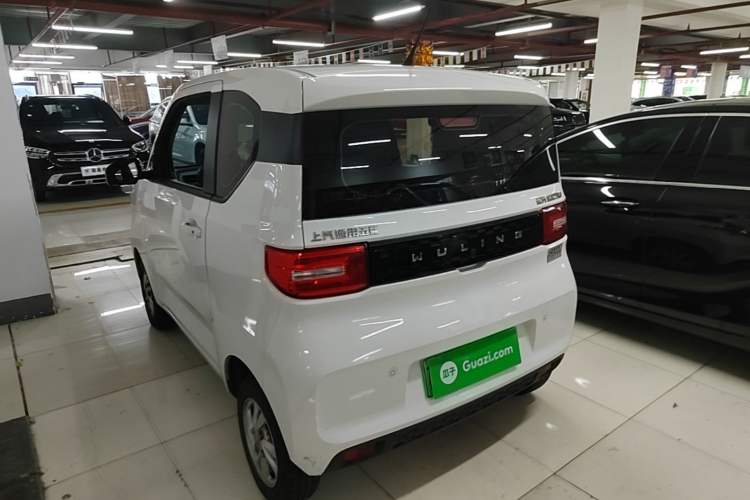 Used Wuling Hongguang MINIEV 2020 Freedom Version Lithium Iron Phosphate Rear Left 45 Deg