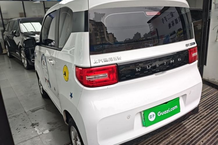 Used Wuling Hongguang MINIEV 2020 Enjoyment Model Lithium Iron Phosphate Rear Left 45 Deg