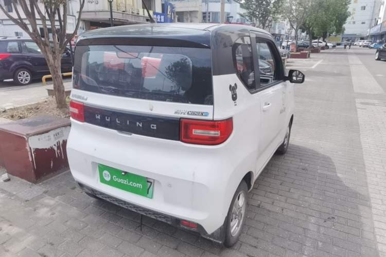 Used Wuling Hongguang MINIEV 2020 Enjoyment Model Lithium Iron Phosphate Rear Right 45 Deg