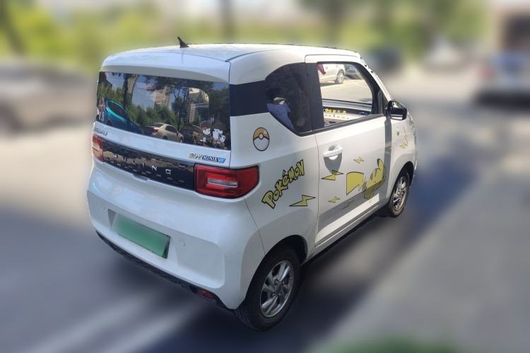 Used Wuling Hongguang MINIEV 2020 Enjoyment Model Lithium Iron Phosphate Rear Right 45 Deg