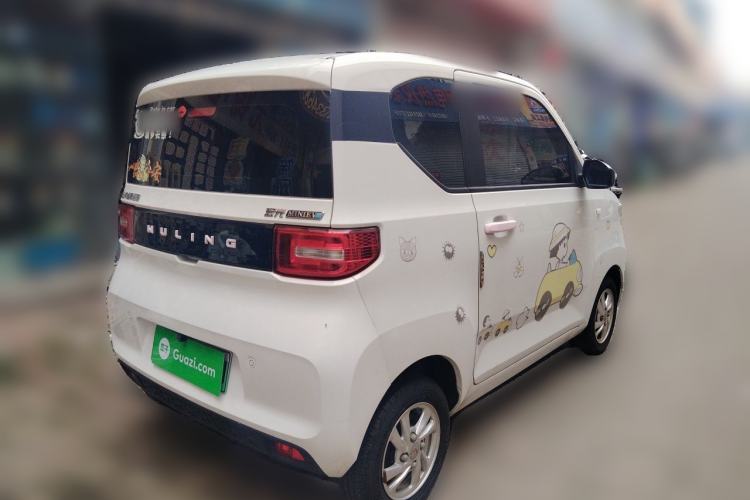 Used Wuling Hongguang MINIEV 2020 Enjoyment Model Lithium Iron Phosphate Rear Right 45 Deg
