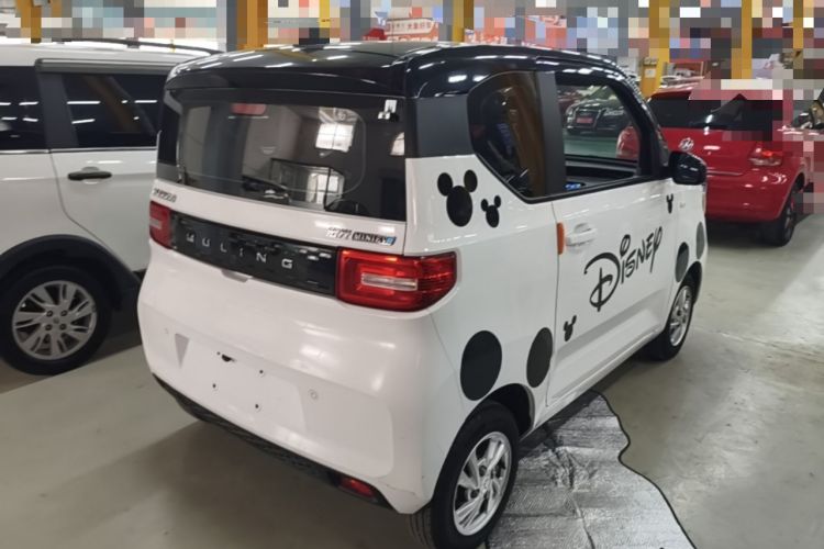 Used Wuling Hongguang MINIEV 2020 Enjoyment Model Lithium Iron Phosphate Rear Right 45 Deg