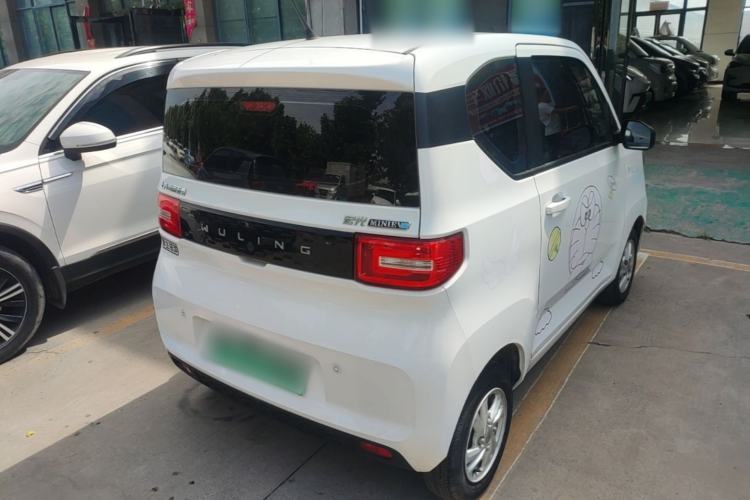 Used Wuling Hongguang MINIEV 2020 Freedom Version Lithium Iron Phosphate Rear Right 45 Deg
