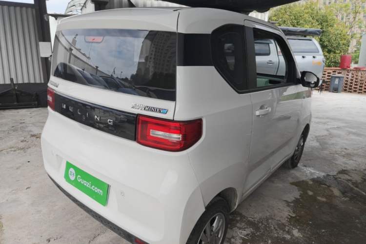 Used Wuling Hongguang MINIEV 2020 Freedom Version Lithium Iron Phosphate Rear Right 45 Deg