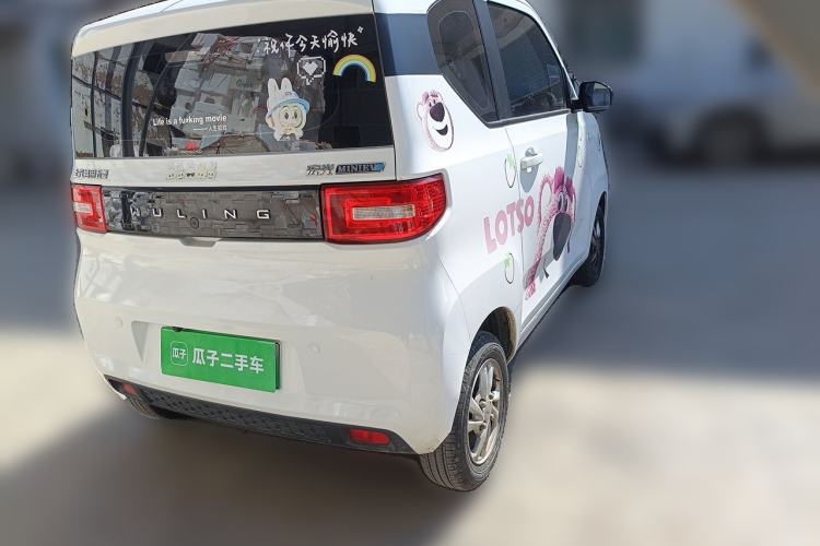 Used Wuling Hongguang MINIEV 2020 Enjoyment Model Lithium Iron Phosphate Rear Right 45 Deg