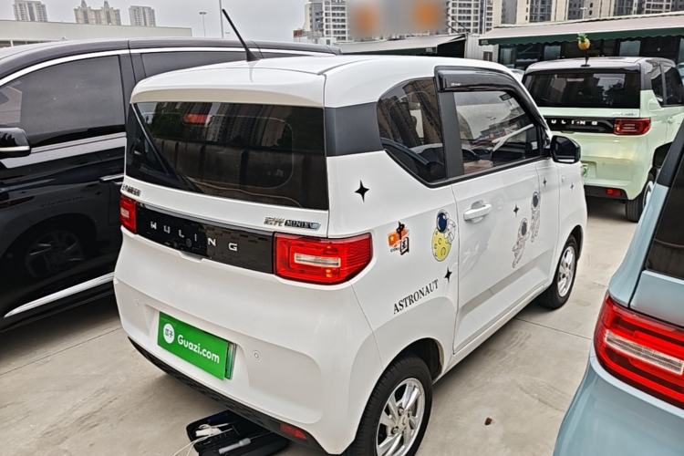 Used Wuling Hongguang MINIEV 2020 Enjoyment Model Lithium Iron Phosphate Rear Right 45 Deg