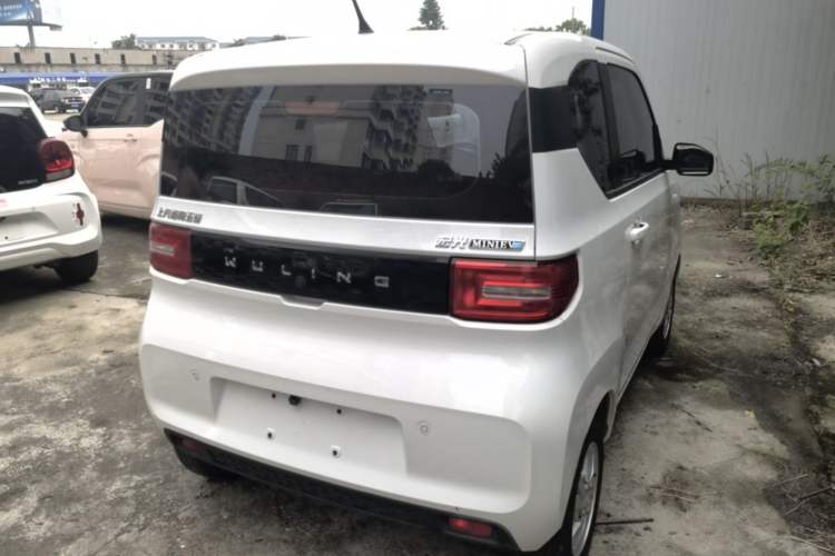 Used Wuling Hongguang MINIEV 2020 Enjoyment Model Lithium Iron Phosphate Rear Right 45 Deg
