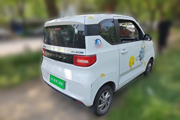 Used Wuling Hongguang MINIEV 2020 Enjoyment Model Lithium Iron Phosphate Rear Right 45 Deg