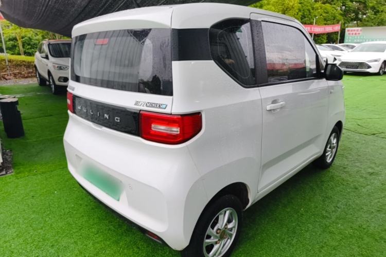 Used Wuling Hongguang MINIEV 2020 Enjoyment Model Lithium Iron Phosphate Rear Right 45 Deg