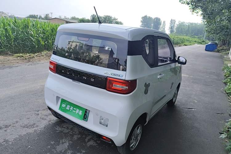 Used Wuling Hongguang MINIEV 2020 Freedom Version Lithium Iron Phosphate Rear Right 45 Deg
