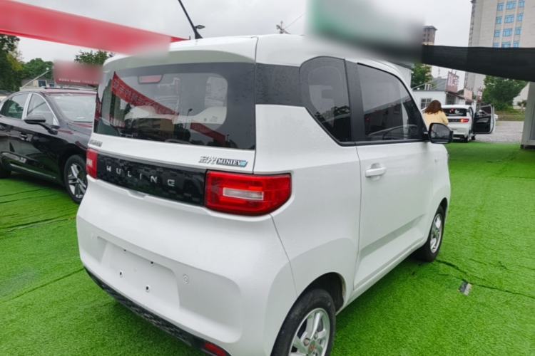 Used Wuling Hongguang MINIEV 2020 Enjoyment Model Lithium Iron Phosphate Rear Right 45 Deg